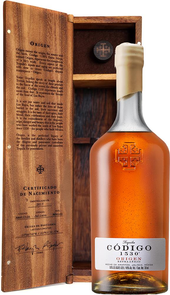 Código 1530 Origen Tequila (750ml) - Tequila - Black Market