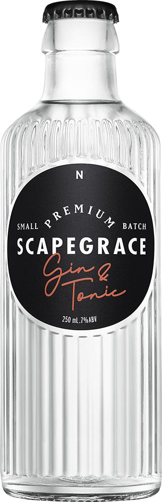 Scapegrace Gin & Tonic with Blood Orange (250ml) (6x4pk) - Gin - Black Market