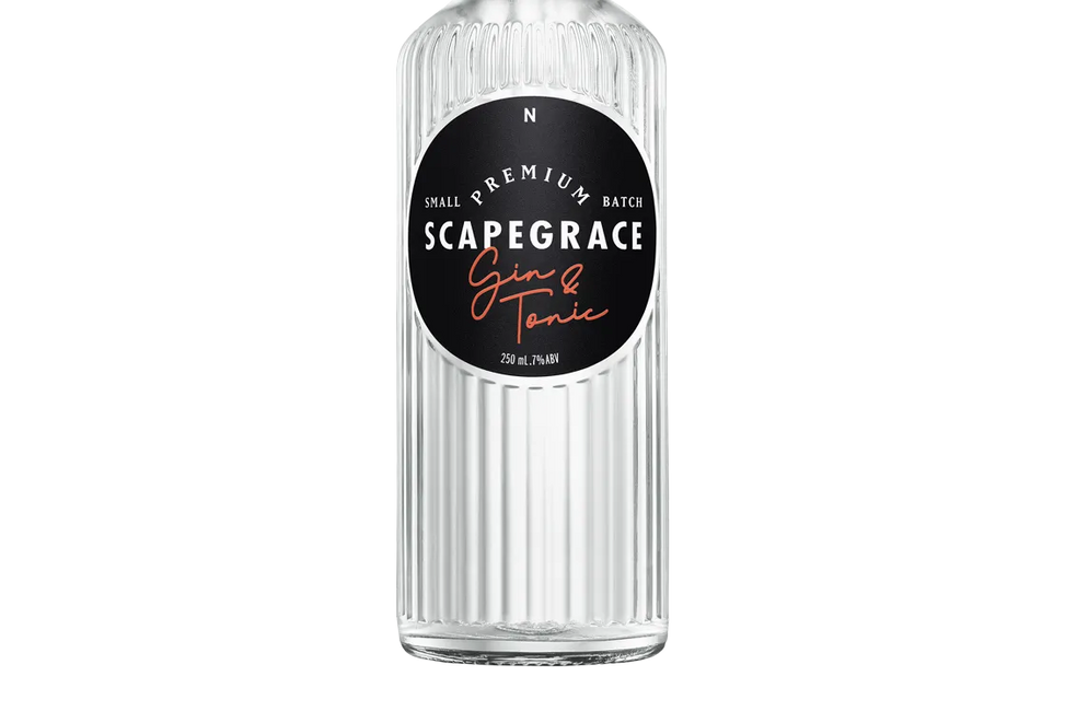 Scapegrace Gin & Tonic with Blood Orange (250ml) (6x4pk) - Gin - Black Market