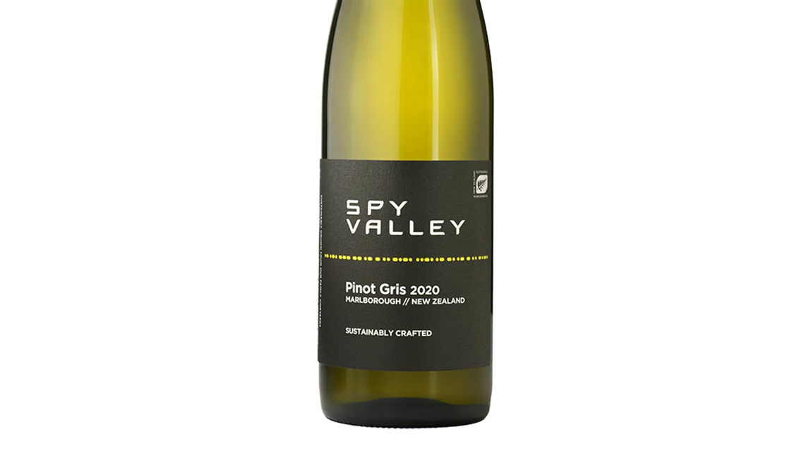 Spy Valley Single Estate Marlborough Pinot Gris 2020 - Pinot Gris - Black Market