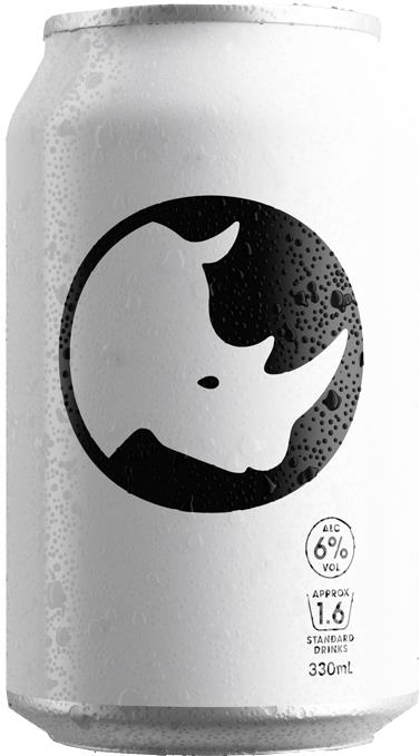 Part Time Rangers White Rhino Gin (330ml) - - Black Market