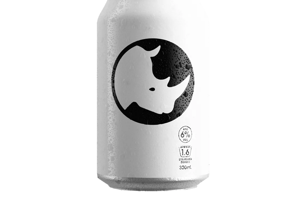 Part Time Rangers White Rhino Gin (330ml) - - Black Market