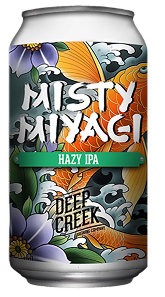 Deep Creek Misty Miyagi Hazy IPA (440ml) - Beer - Black Market