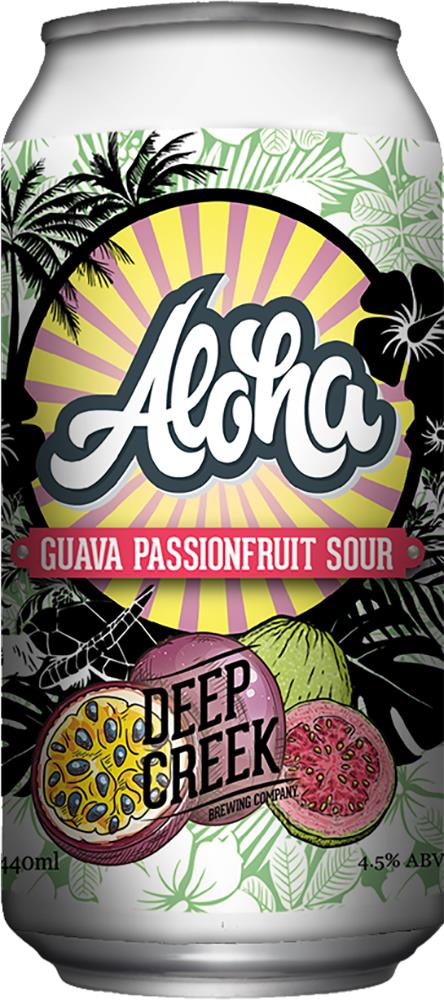 Deep Creek Aloha Guava Passionfruit Sour (440ml) - Beer - Black Market