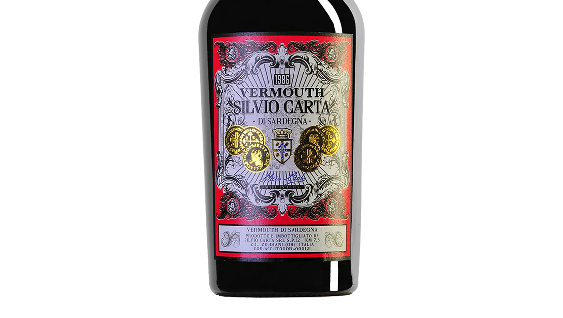 Silvio Carta Vermouth Rosso (750ml) - Liqueur - Black Market