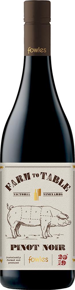Fowles Farm to Table Central Victoria Pinot Noir 2019 (Australia) - Pinot Noir - Black Market