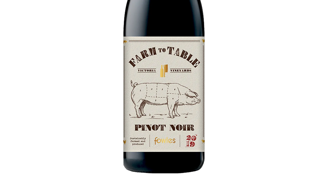 Fowles Farm to Table Central Victoria Pinot Noir 2019 (Australia) - Pinot Noir - Black Market