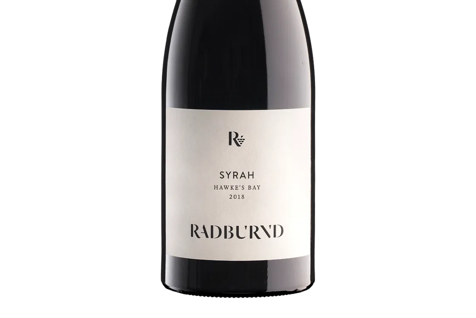 Radburnd Hawke's Bay Syrah 2018 (Single Bottle) - Syrah - Black Market
