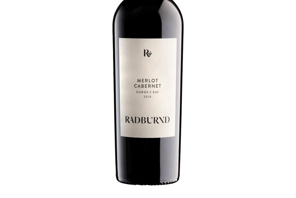Radburnd Hawke's Bay Merlot Cabernet 2018 (Single Bottle) - Merlot - Black Market