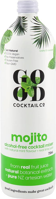 Good Cocktail Co Mojito Alcohol Free Cocktail Mixer (750ml) - Cocktail - Black Market