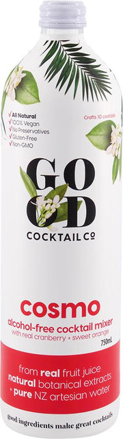 Good Cocktail Co Cosmo Alcohol Free Cocktail Mixer (750ml) - Cocktail - Black Market