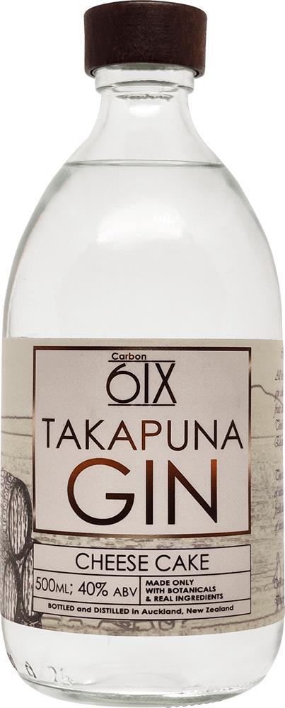 CarbonSix Takapuna Cheesecake Gin (500ml) - Gin - Black Market