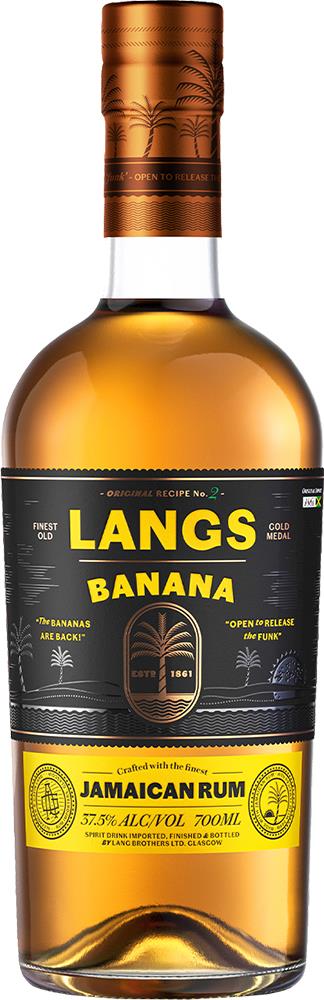 Langs Jamaican Banana Rum (700ml) - Rum - Black Market