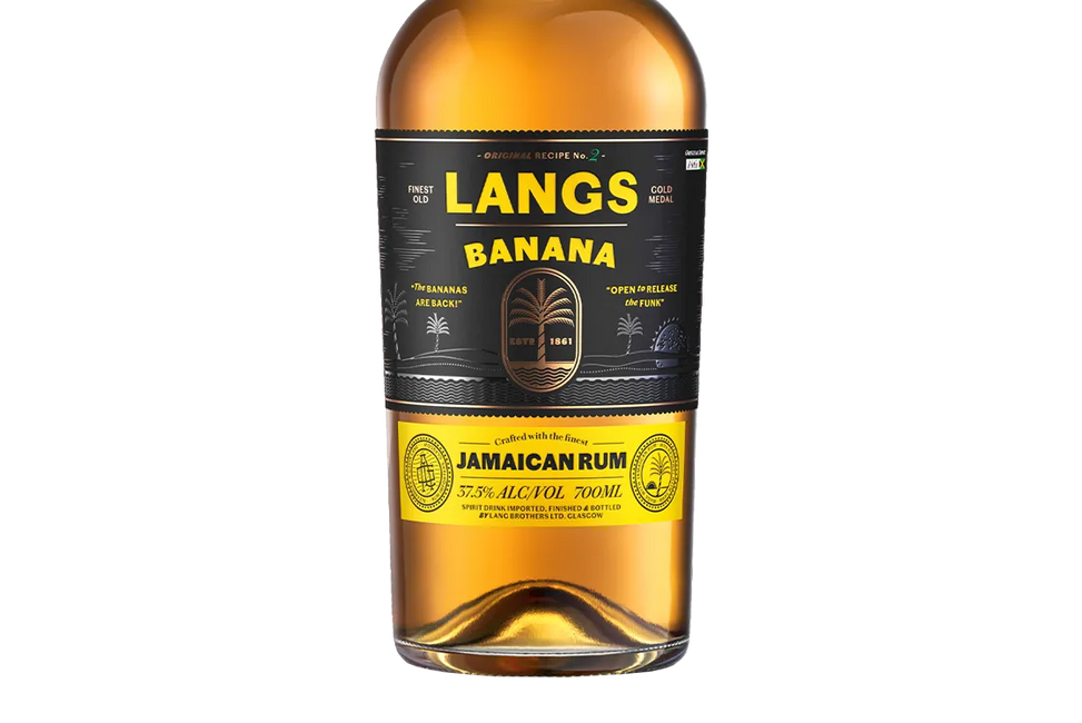 Langs Jamaican Banana Rum (700ml) - Rum - Black Market