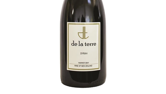 De La Terre Hawke's Bay Syrah 2018 - Syrah - Black Market