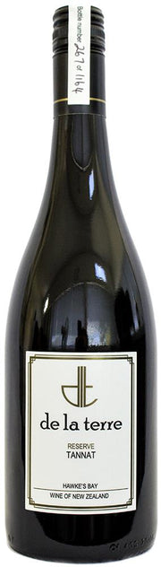 De la Terre Reserve Hawke's Bay Tannat 2020 - Tannat - Black Market