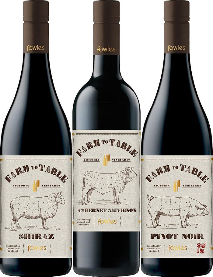 Fantastic Farm To Table Red Collection (Australia) - Mixed Case - Black Market
