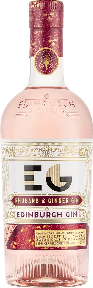 Edinburgh Gin Distillery Rhubarb & Ginger Gin (700ml) - Gin - Black Market