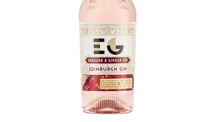 Edinburgh Gin Distillery Rhubarb & Ginger Gin (700ml) - Gin - Black Market