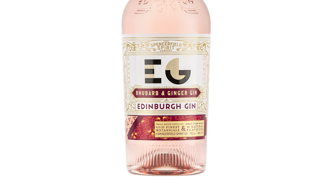 Edinburgh Gin Distillery Rhubarb & Ginger Gin (700ml) - Gin - Black Market