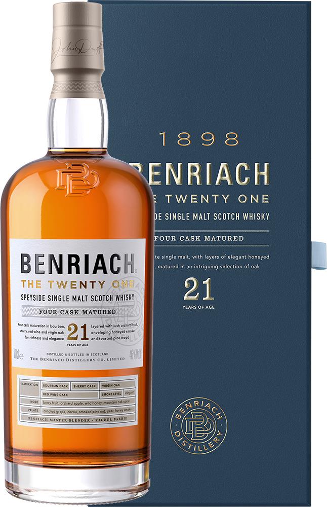 Benriach The 21yo Speyside Single Malt Scotch Whisky (700ml) - Whisky - Black Market