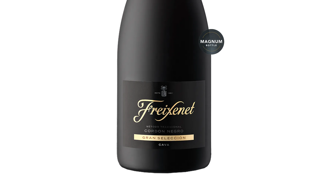 Freixenet Grand Seleccion Cordon Negro Brut Cava NV Magnum 1.5L (Spain) - Cava - Black Market