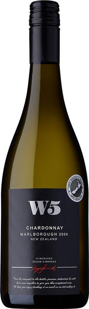 W5 Marlborough Chardonnay 2020 (Second Release) - Chardonnay - Black Market