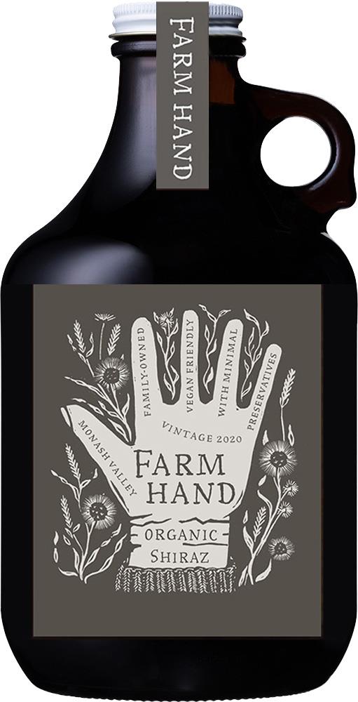Farm Hand 'Squealer' Limited Release Organic Monash Valley Shiraz 2020 (Australia) (975ml) - Shiraz - Black Market