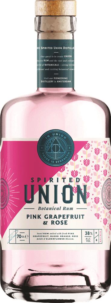 Spirited Union Pink Grapefruit & Rose Rum (700ml) - Rum - Black Market