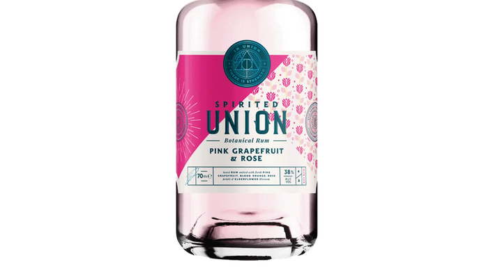 Spirited Union Pink Grapefruit & Rose Rum (700ml) - Rum - Black Market