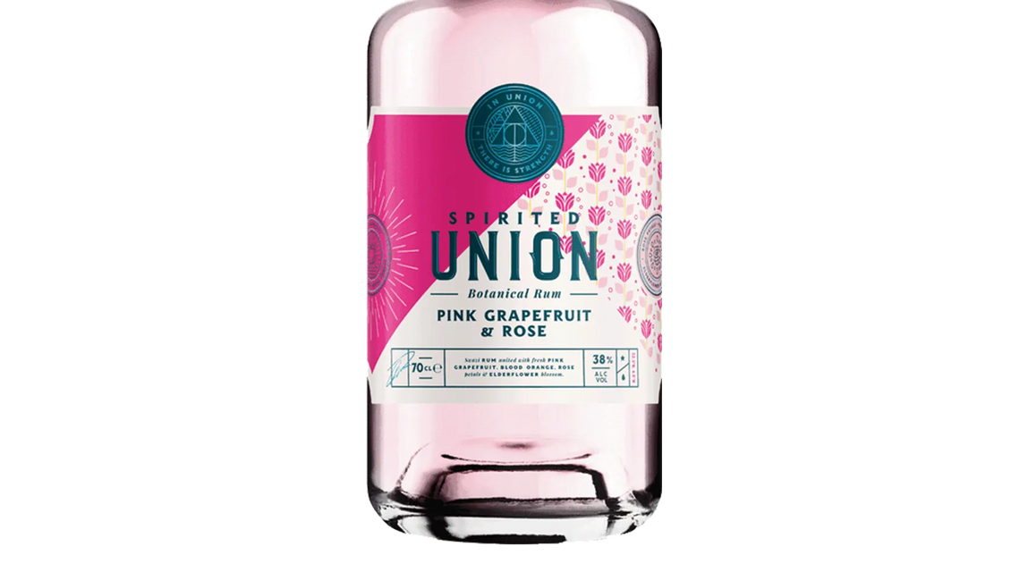 Spirited Union Pink Grapefruit & Rose Rum (700ml) - Rum - Black Market