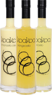 Koakoa Gift Pack 1: Limoncello, Orangecello & Limoncello Cream (375ml) - Liqueur - Black Market