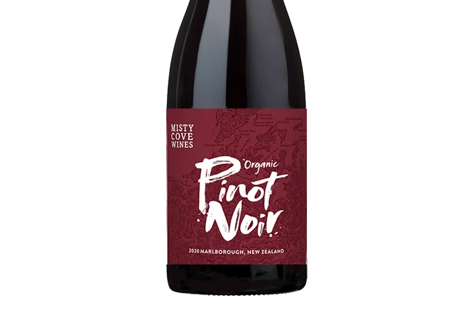 Misty Cove Organic Marlborough Pinot Noir 2020 - Pinot Noir - Black Market