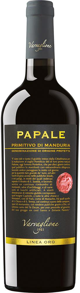 Varvaglione Papale Linea Oro Primitivo Di Manduria DOP 2017 (Italy) - Primitivo - Black Market