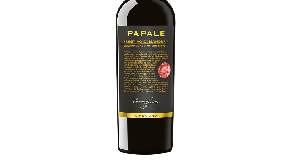 Varvaglione Papale Linea Oro Primitivo Di Manduria DOP 2017 (Italy) - Primitivo - Black Market