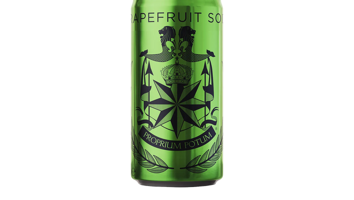 East Imperial Grapefruit Soda (180ml) - Soda Water - Black Market