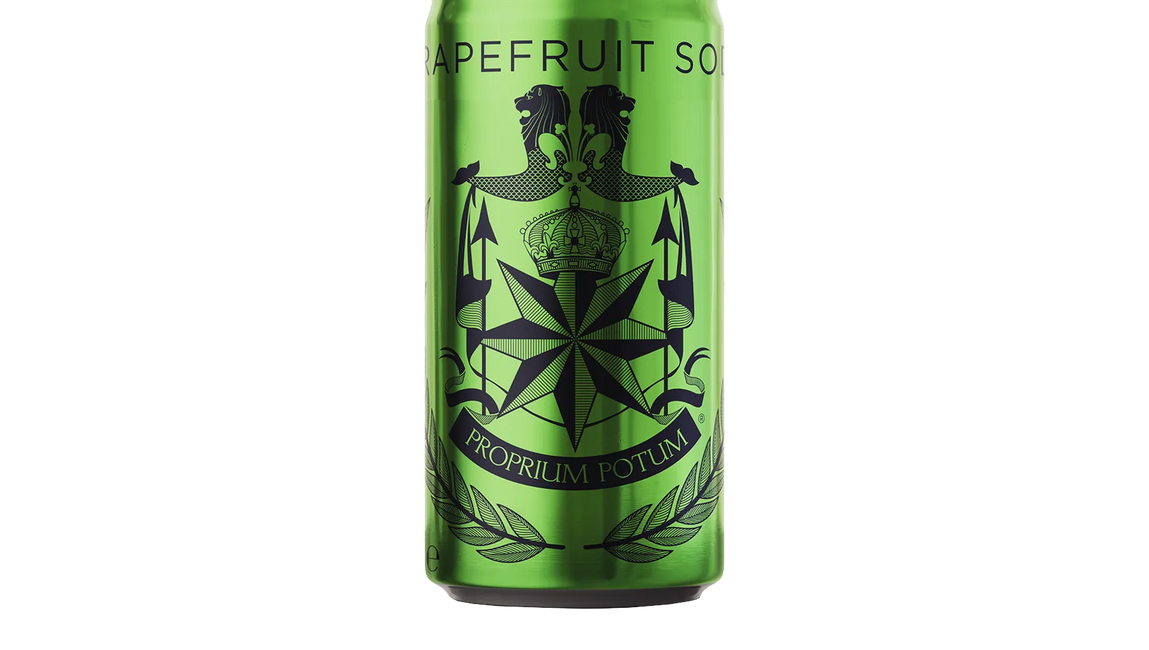 East Imperial Grapefruit Soda (180ml) - Soda Water - Black Market