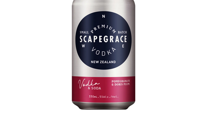 Scapegrace Vodka & Soda with Pomegranate & Doris Plum (330ml) - Vodka - Black Market