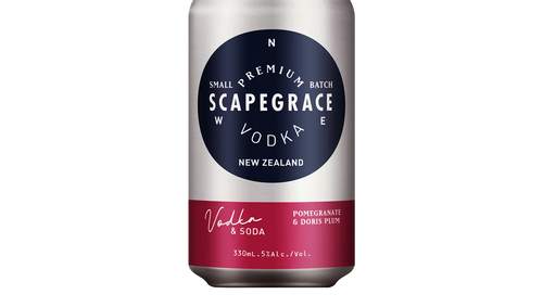 Scapegrace Vodka & Soda with Pomegranate & Doris Plum (330ml) - Vodka - Black Market