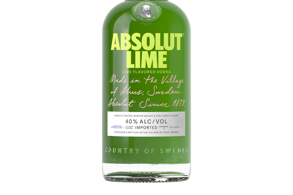 Absolut Lime Vodka (700ml) - Vodka - Black Market