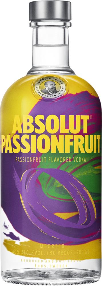 Absolut Passionfruit Vodka (700ml) - Vodka - Black Market