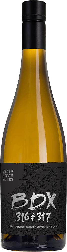 Misty Cove BDX 316 & 317 Marlborough Sauvignon Blanc 2021 - Sauvignon Blanc - Black Market