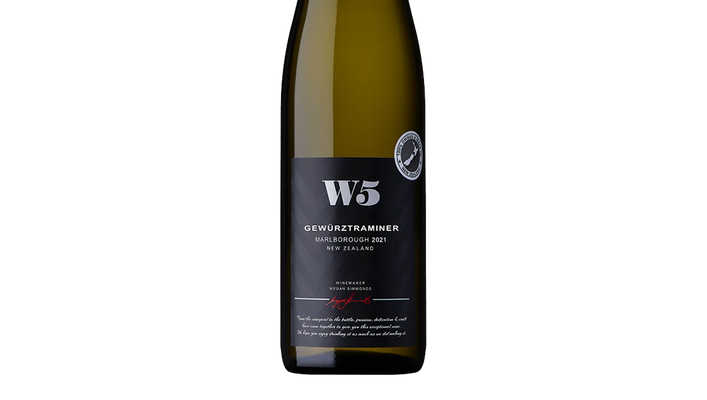 W5 Marlborough Gewürztraminer 2021 - Gewürztraminer - Black Market