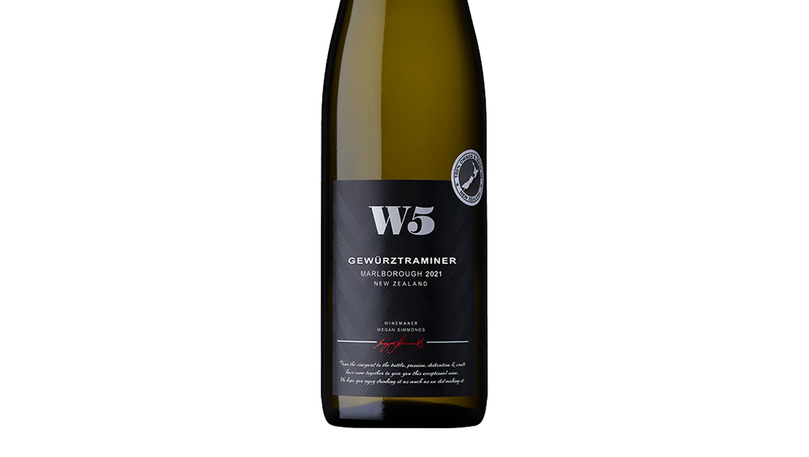 W5 Marlborough Gewürztraminer 2021 - Gewürztraminer - Black Market