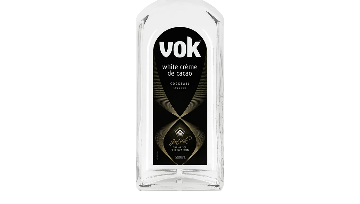 Vok White Crème de Cacao Liqueur (500ml) - Liqueur - Black Market