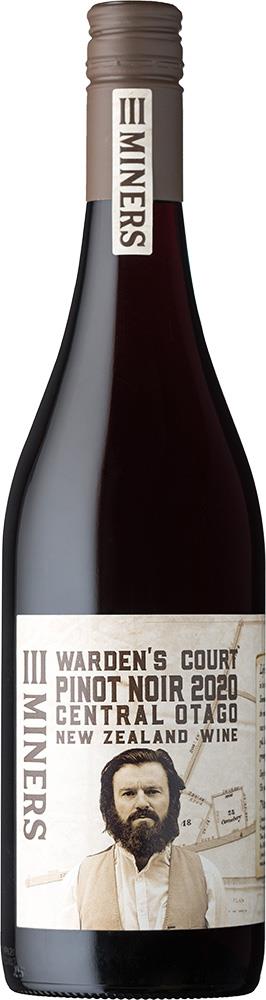 Three Miners Warden's Court Central Otago Pinot Noir 2020 - Pinot Noir - Black Market