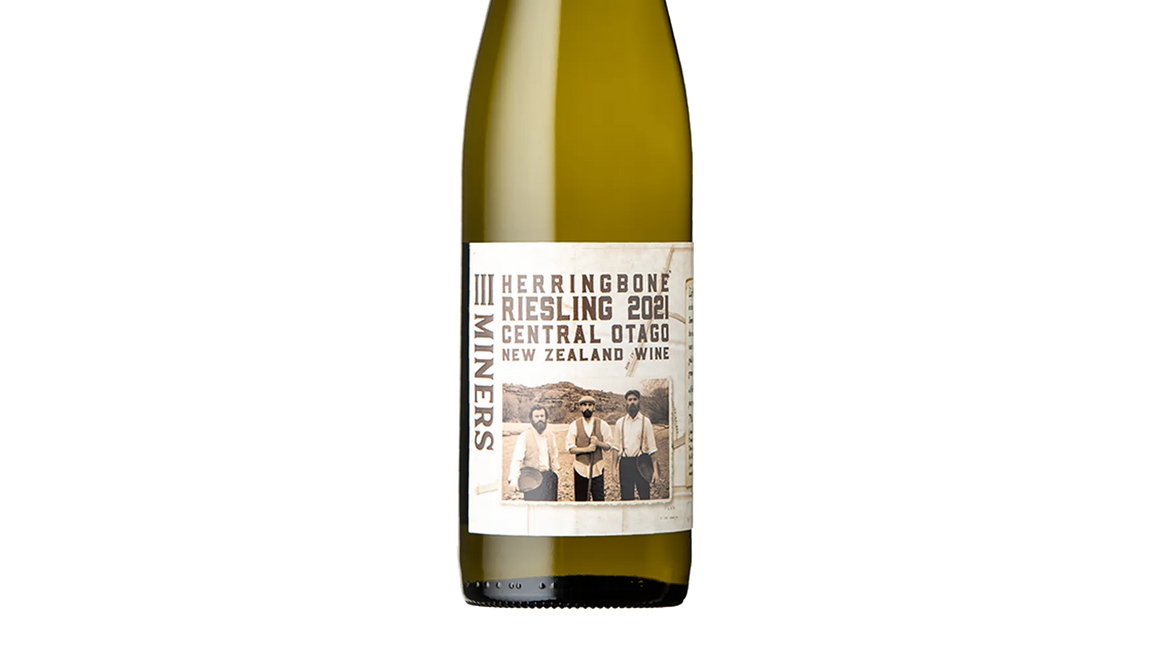 Three Miners Herringbone Central Otago Riesling 2021 - Riesling - Black Market