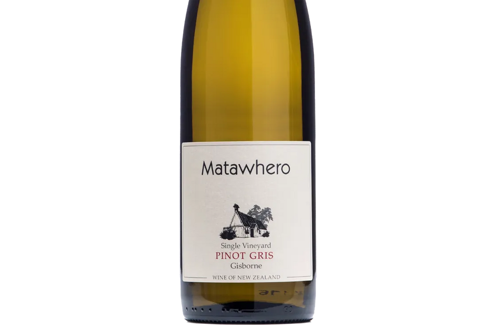 Matawhero Single Vineyard Gisborne Pinot Gris 2020 - Pinot Gris - Black Market