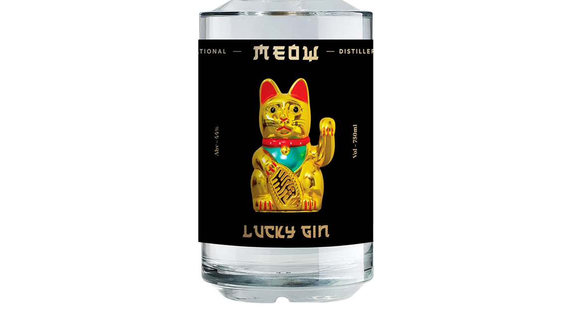 The National Distillery Company Meow Lucky Gin (750ml) - Gin - Black Market