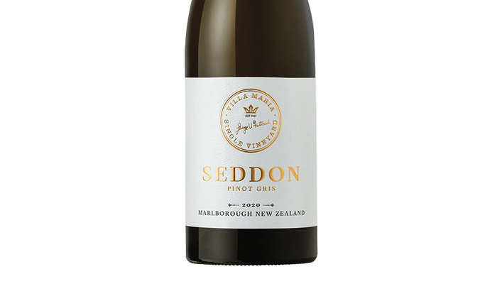 Villa Maria Single Vineyard Seddon Marlborough Pinot Gris 2020 - Pinot Gris - Black Market